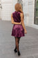 Tied In A Bow Velvet Dress - Loving God