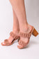 Tropic Like it's Hot Heels in Blush Suede - Loving God