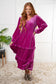 Velvet Flamenco Maxi Dress - Loving God